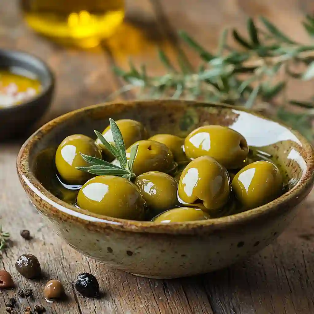 Green olives