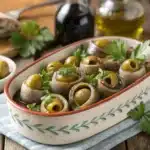 Anchovy Stuffed Olives Recipe