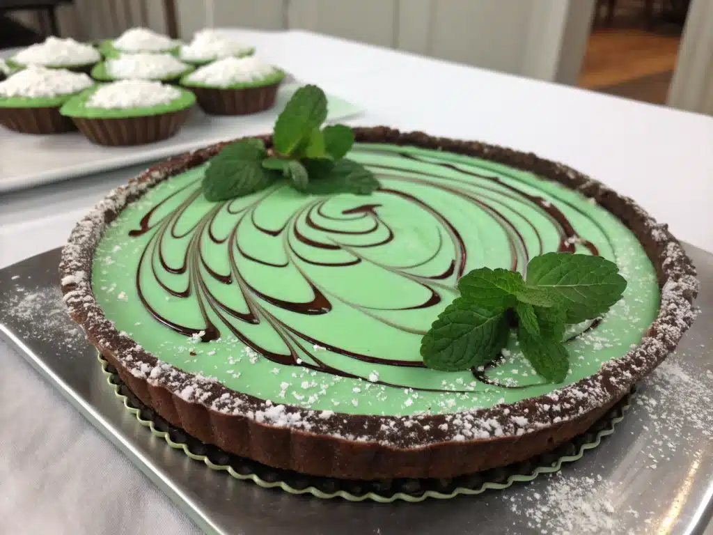 andes chocolate mint pie