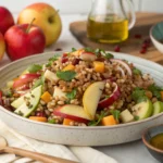 apple farro salad