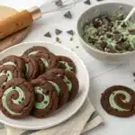 cake mix chocolate mint cookies