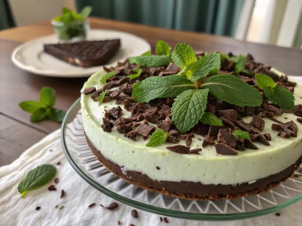 cheesecake mint chocolate