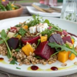 farro beet salad