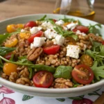 farro goat cheese salad