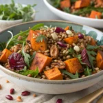 farro sweet potato salad
