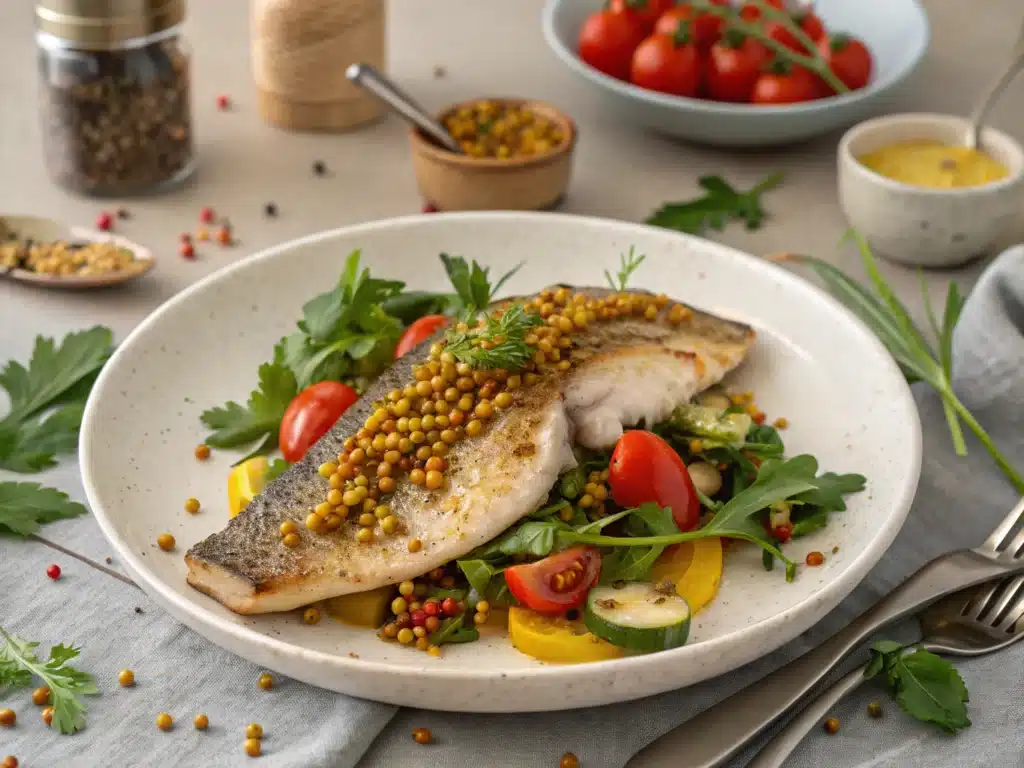 fish with mustard seeds recipe
