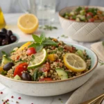 quinoa farro salad