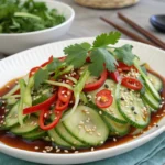 spicy asian cucumber salad recipe