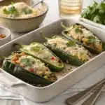 stuffed poblano peppers in oven