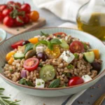 tuscan farro salad