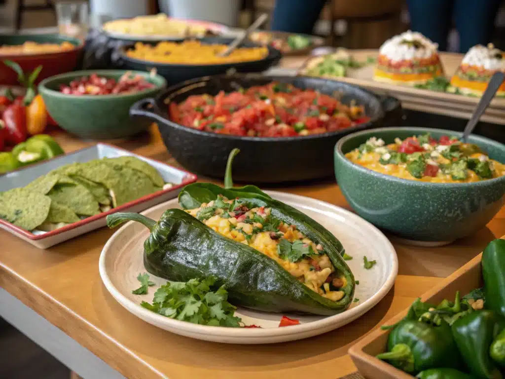 vegetarian recipes with poblano peppers