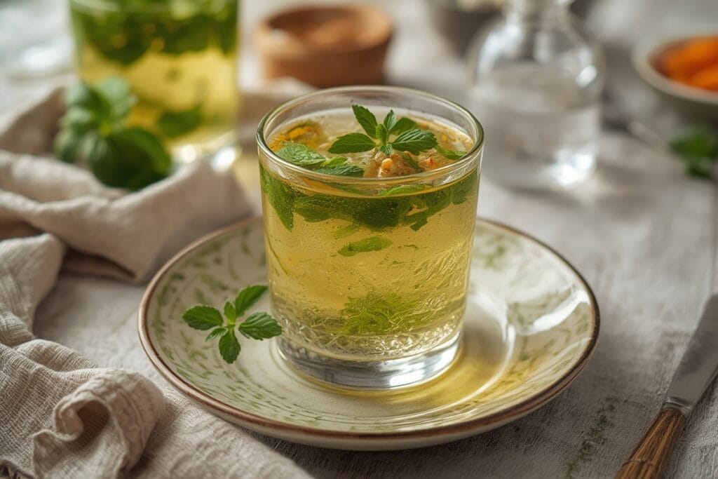 BASIL TEA