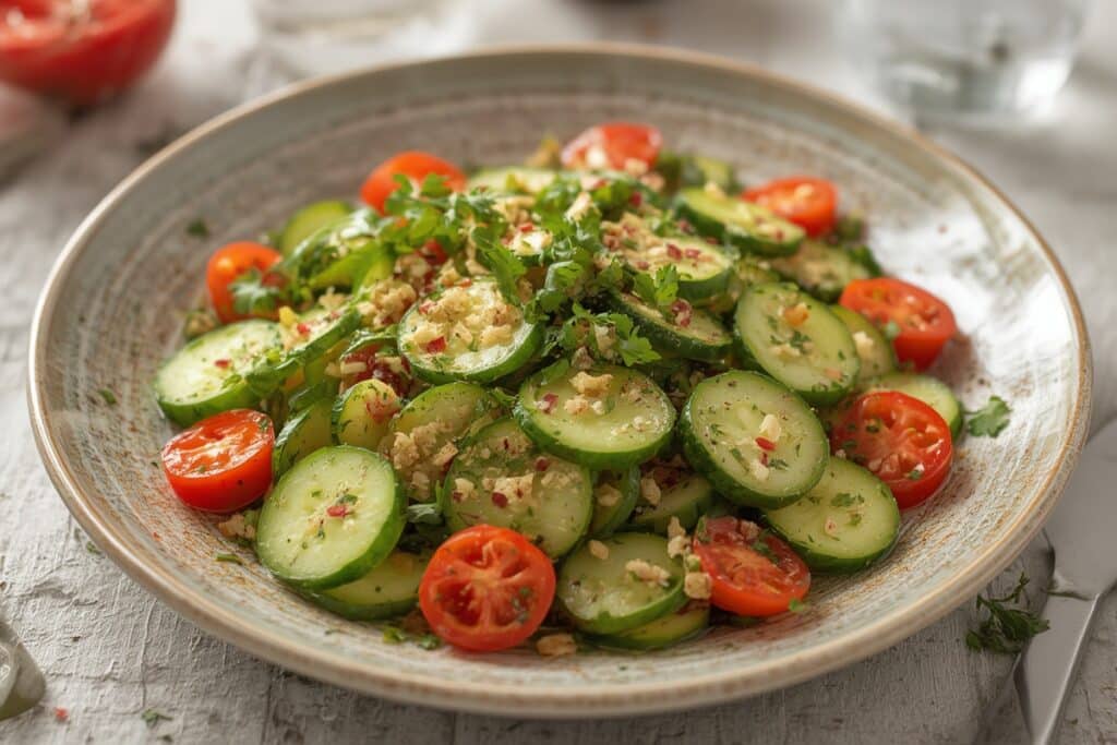 BEST CUCUMBER SALAD