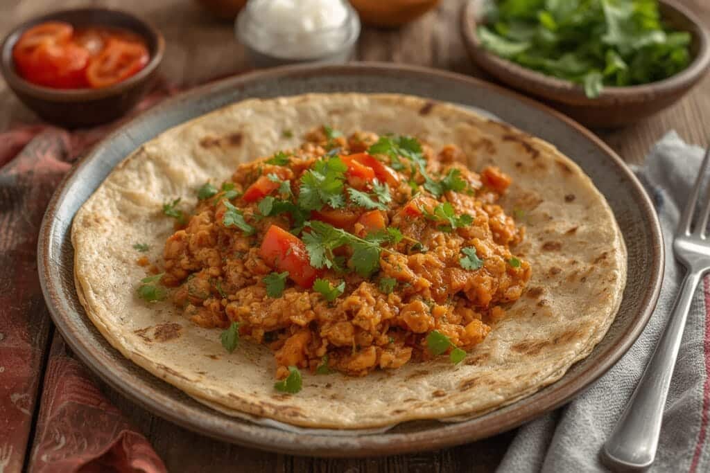 CHILLED LENTILS PITA