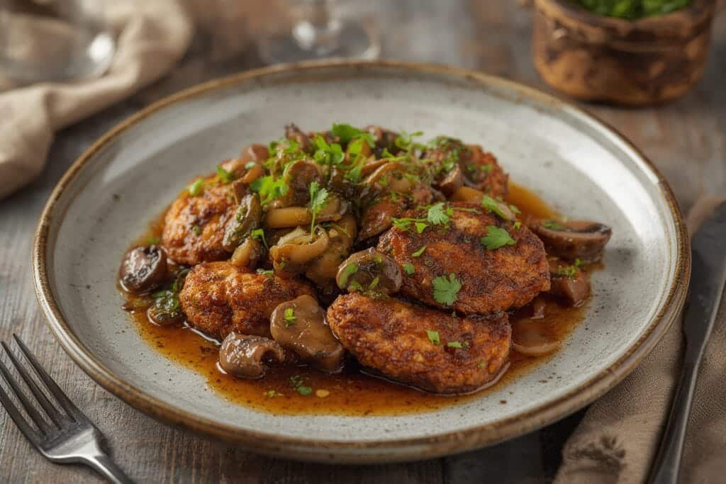 CHILLED MUSHROOMS FRITTERS