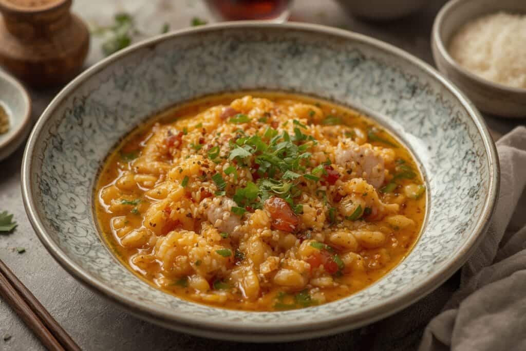 CHILLED SESAME COMPOTE