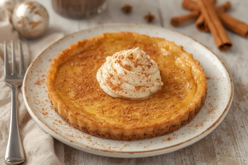 CREAMY CINNAMON TART