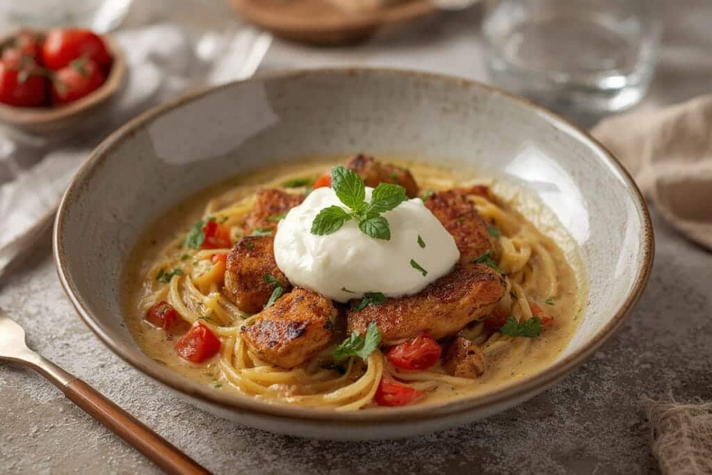 CREAMY PORTOBELLO BOWL