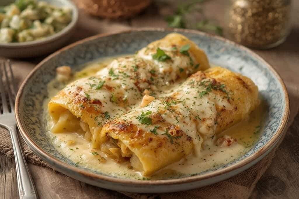 CREAMY POTATOES DOLMAS