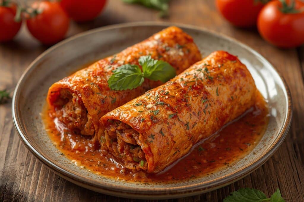 CRISPY TOMATOES WRAP