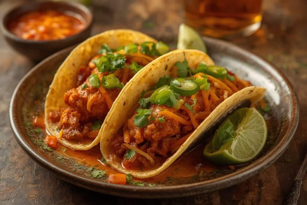FIERY TAMARI TACOS