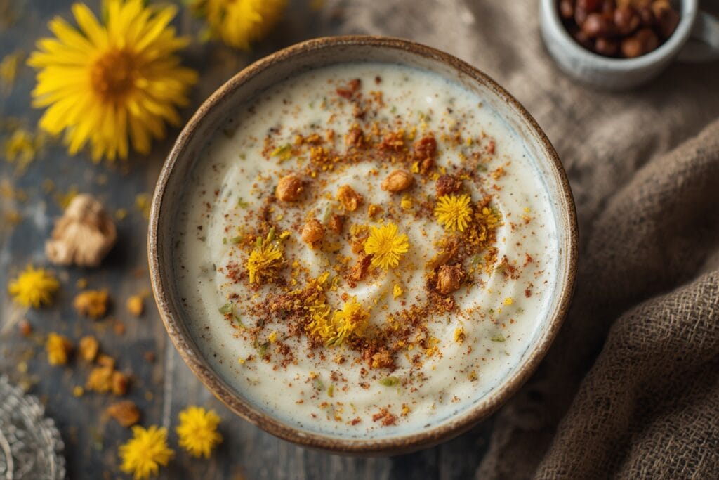 FRAGRANT DANDELION SMOOTHIE